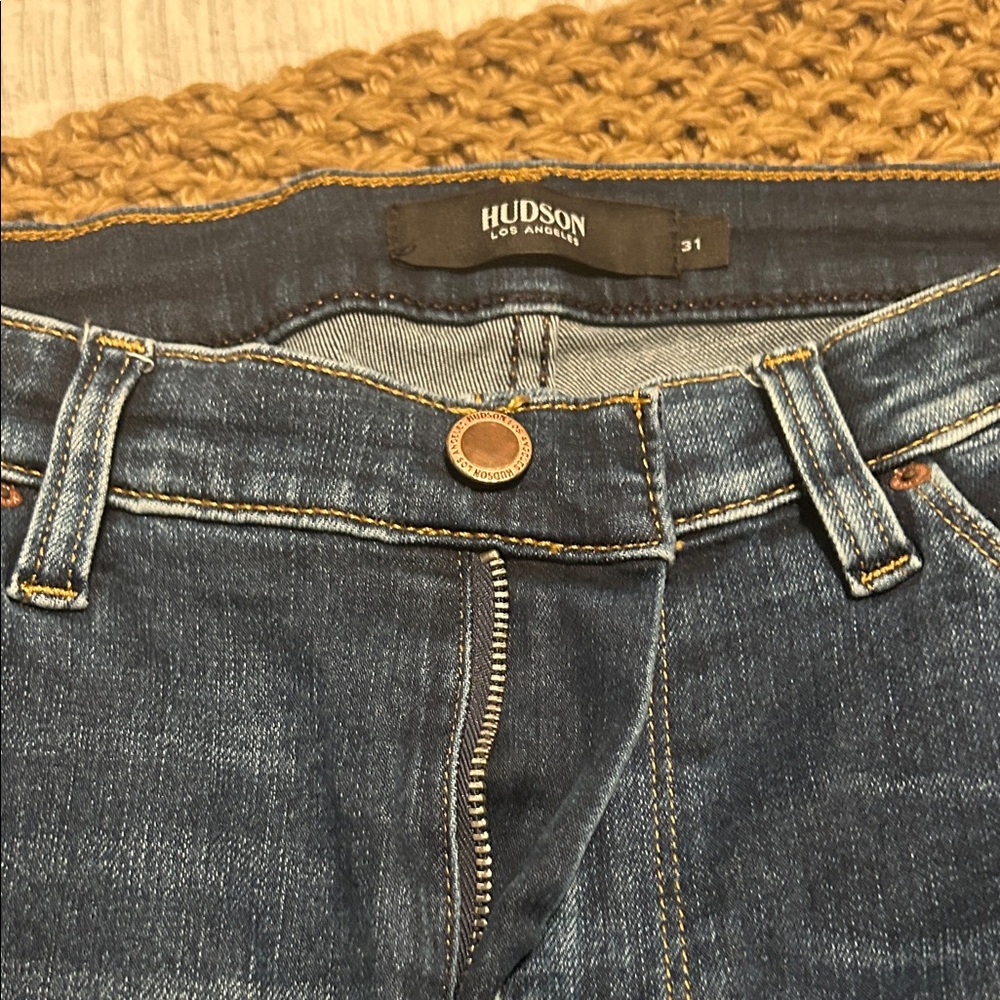 Hudson Jeans Women's Skinny Jeans - Dark Blue
